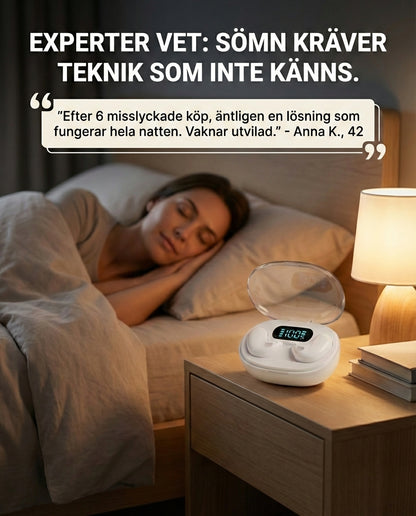 CozyPods™ Vattentäta hörlurar för ostörd sömn